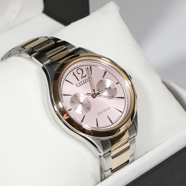 Citizen women's watch with hotsell pink face