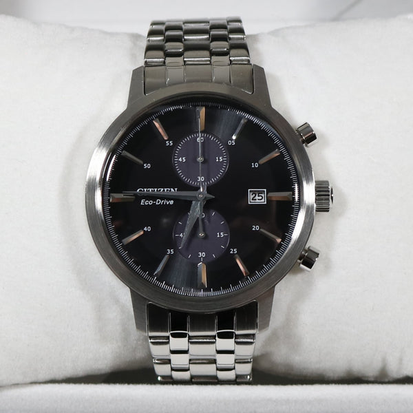 Citizen Men's Stainless Steel Black Dial Chronograph Watch CA7060-88E –  Chronobuy