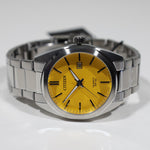 Citizen Quartz Men's Yellow Dial Stainless Steel Watch BI5110-54Z