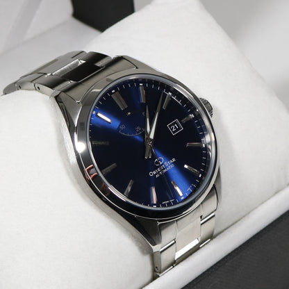 Orient Star Automatic Blue Dial Stainless Steel Men's Watch RE-AU0403L00B