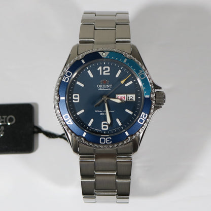 Orient Mako III Blue Dial Automatic Men's Stainless Steel Watch RA-AA0818L19B