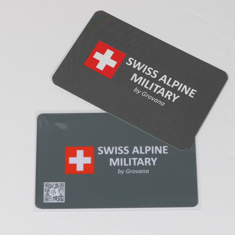 Swiss Alpine Military 7078.9535 Chronograph Mens Watch 45mm 10ATM