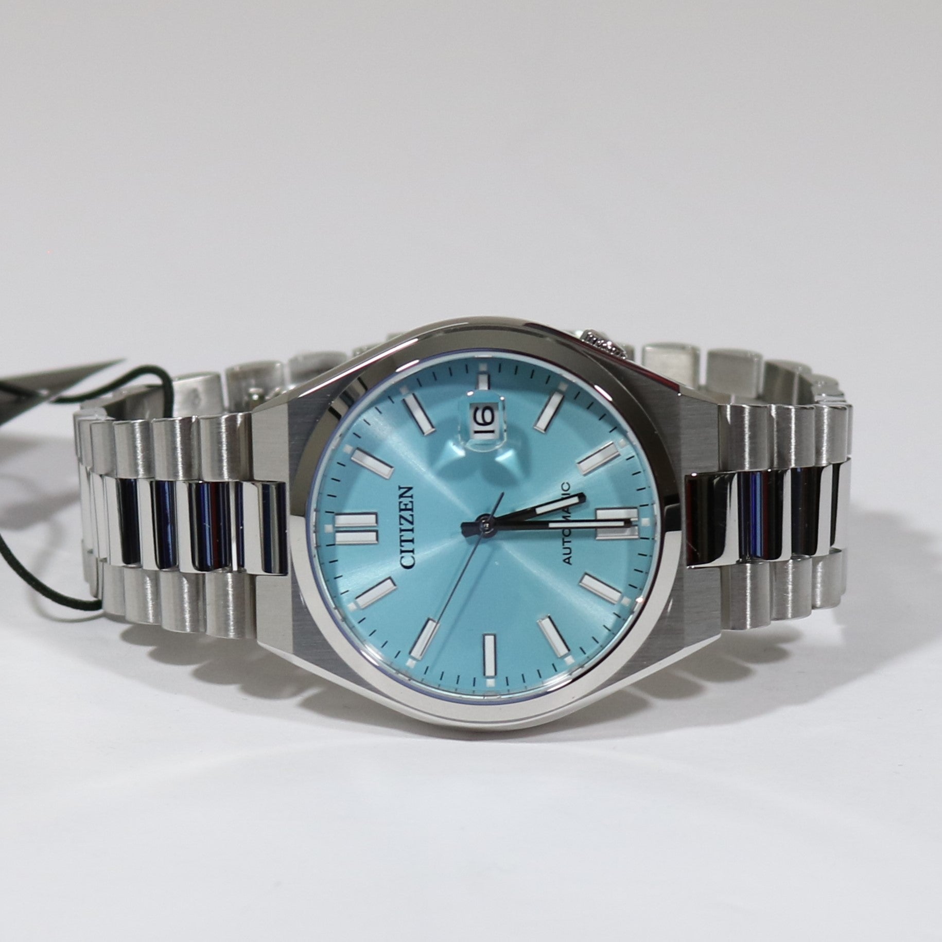 Citizen Tsuyosa Automatic Men's Stainless Steel Turquoise Dial Watch NJ0151-88M