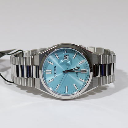 Citizen Tsuyosa Automatic Men's Stainless Steel Turquoise Dial Watch NJ0151-88M