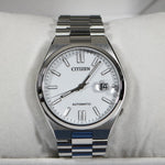 Citizen Tsuyosa Automatic Men's Stainless Steel&nbsp;White&nbsp;Dial Watch NJ0150-81A 2
