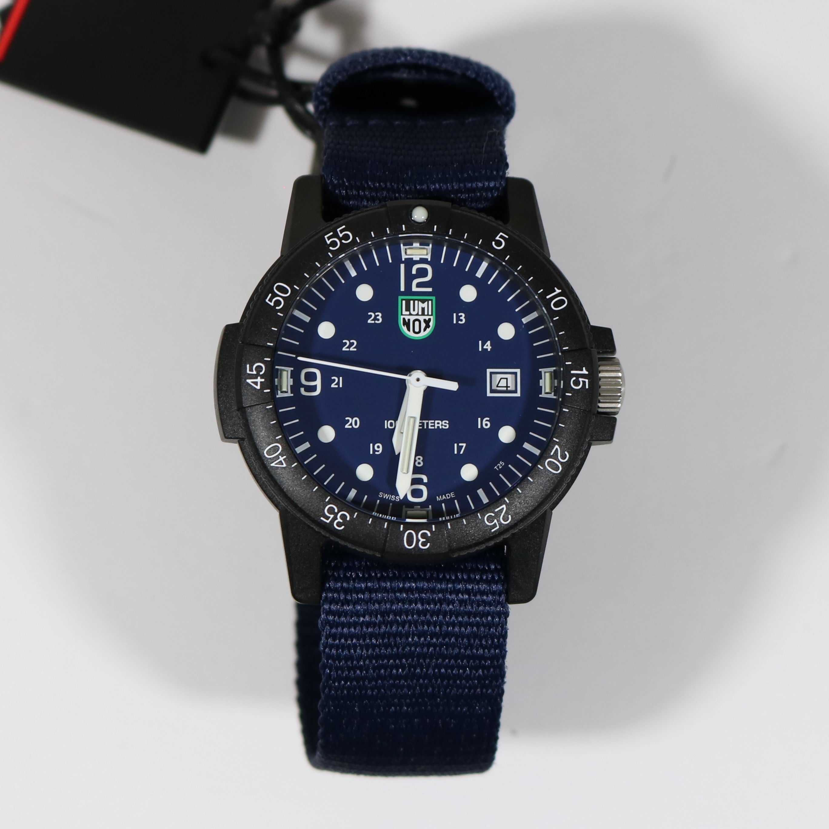 Luminox Sea Bass Carbonox Case Blue Dial Textile Strap Men's Watch X2.2003.ND