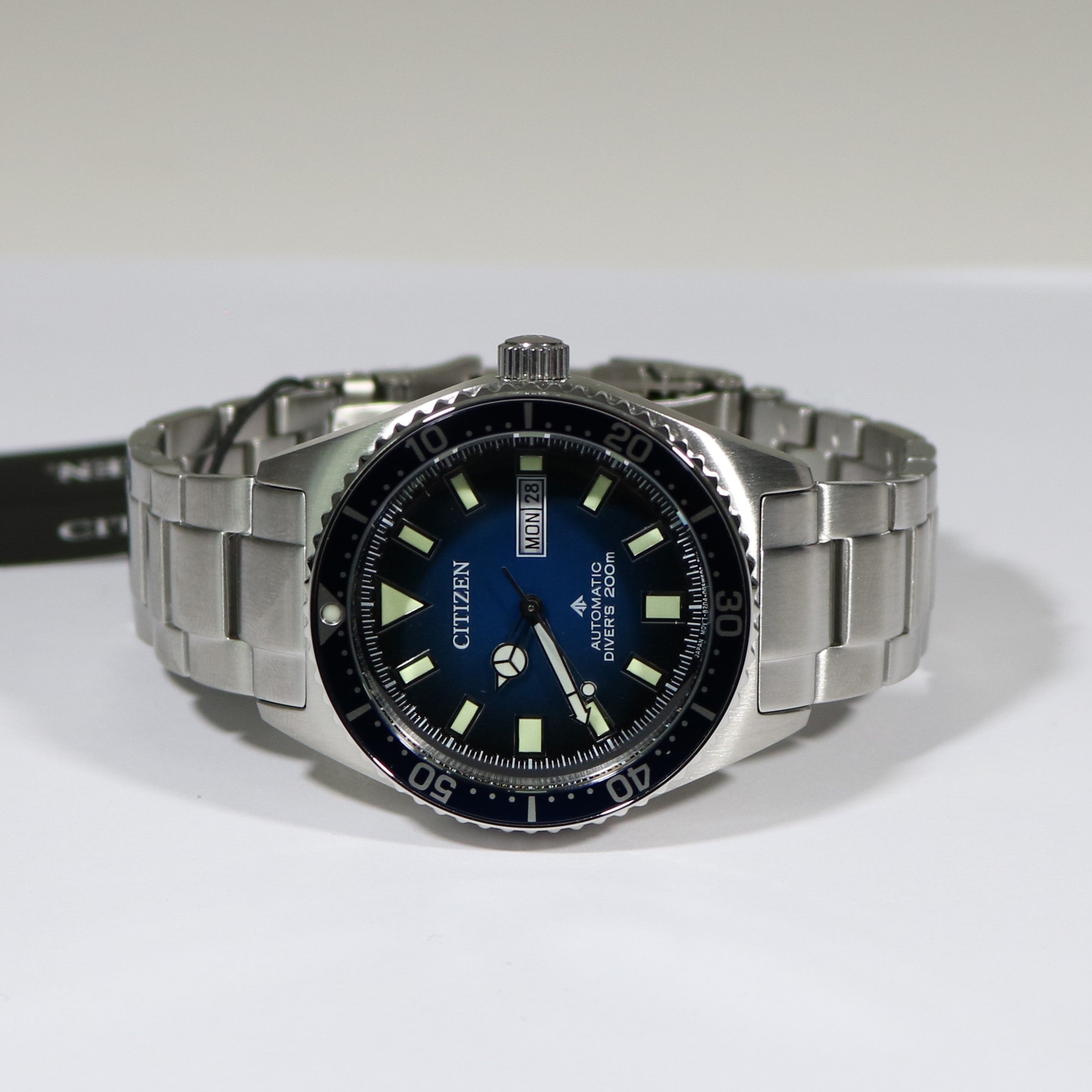 Citizen Promaster Automatic Blue Textured Dial Men's Diver Watch NY0129-58L