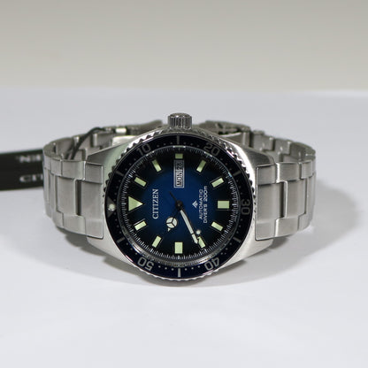 Citizen Promaster Automatic Blue Textured Dial Men's Diver Watch NY0129-58L