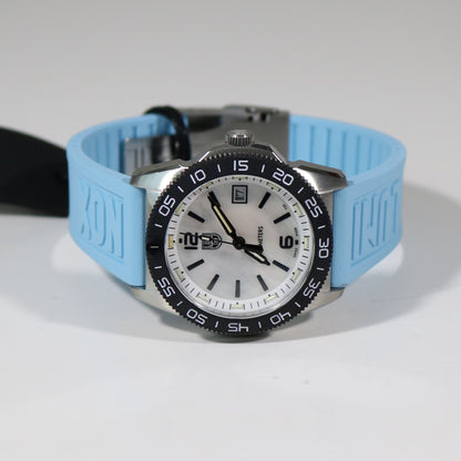 Luminox Pacific Diver Mother of pearl Dial Blue Rubber Strap Men's Watch XS.3124M