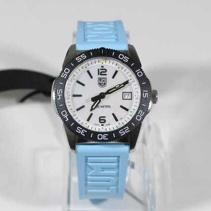 Luminox Pacific Diver Mother of pearl Dial Blue Rubber Strap Men's Watch XS.3124M