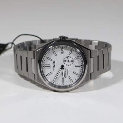 Citizen Super Titanium White Dial Men's Automatic Watch NJ0180-80A