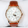 Orient Sun and Moon White Dial Men's Automatic Rose Gold Tone Watch RA-AK0801S30B