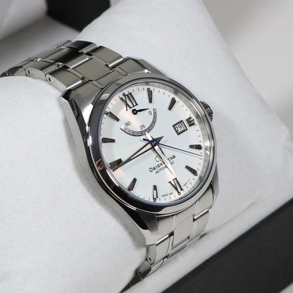 Orient Star Automatic White Dial Stainless Steel Men's Watch RE-AU0006S00B