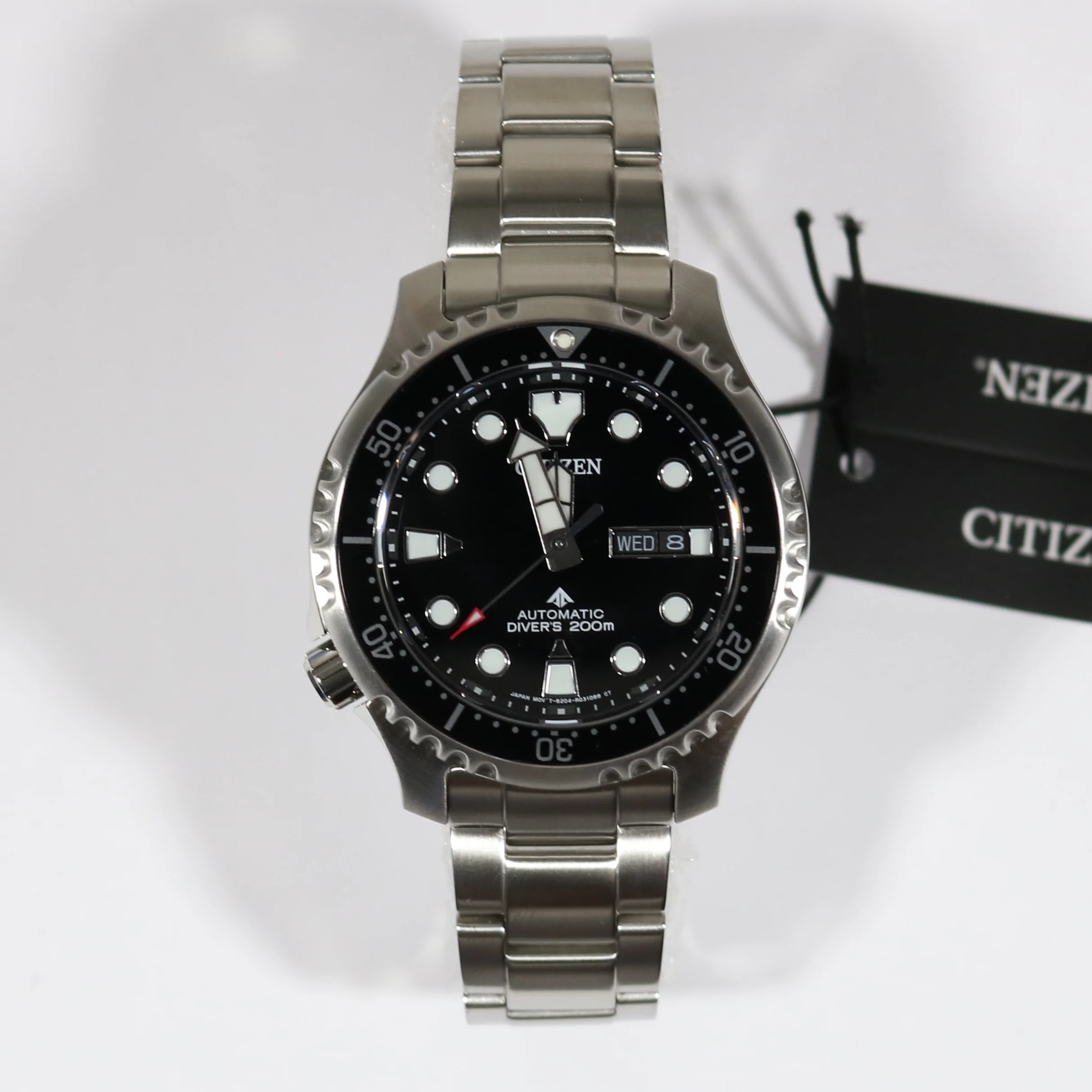 Citizen Promaster Automatic Diver Men's Black Dial Watch NY0140-80E