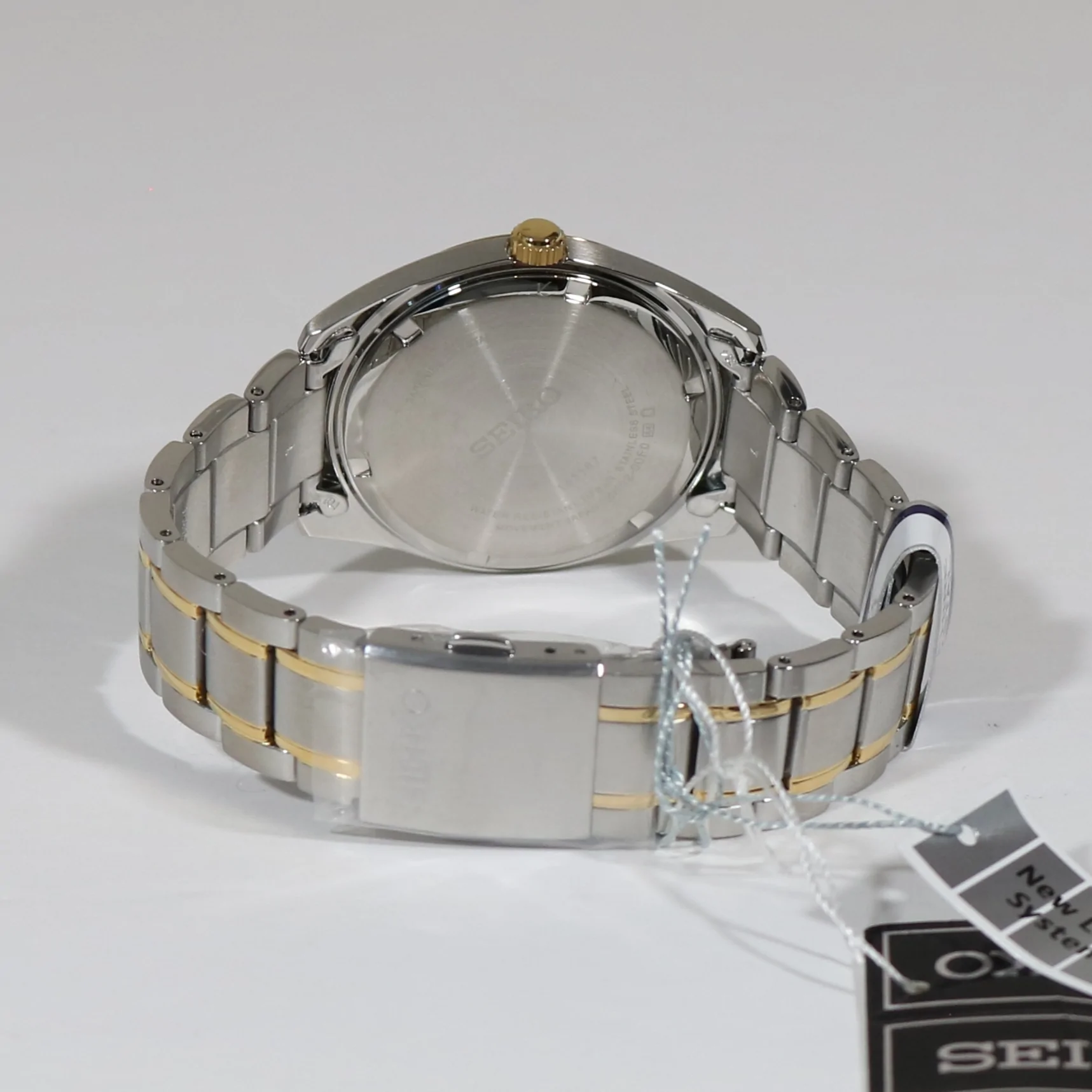 Seiko Quartz – Chronobuy Sapphire Tone Two Watch Crystal White SUR460P1 Men\'s Dial
