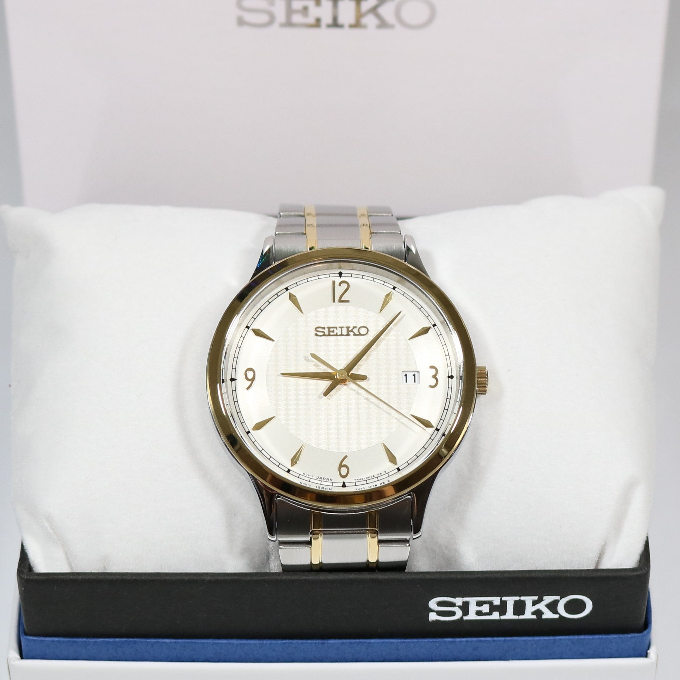 Seiko Classic Two Tone Quartz Men's Watch SGEH82P1 - Chronobuy