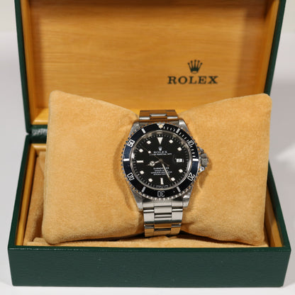 Pre-Owned Rolex Submariner Black Stainless Steel Men's Watch 16610 - Chronobuy