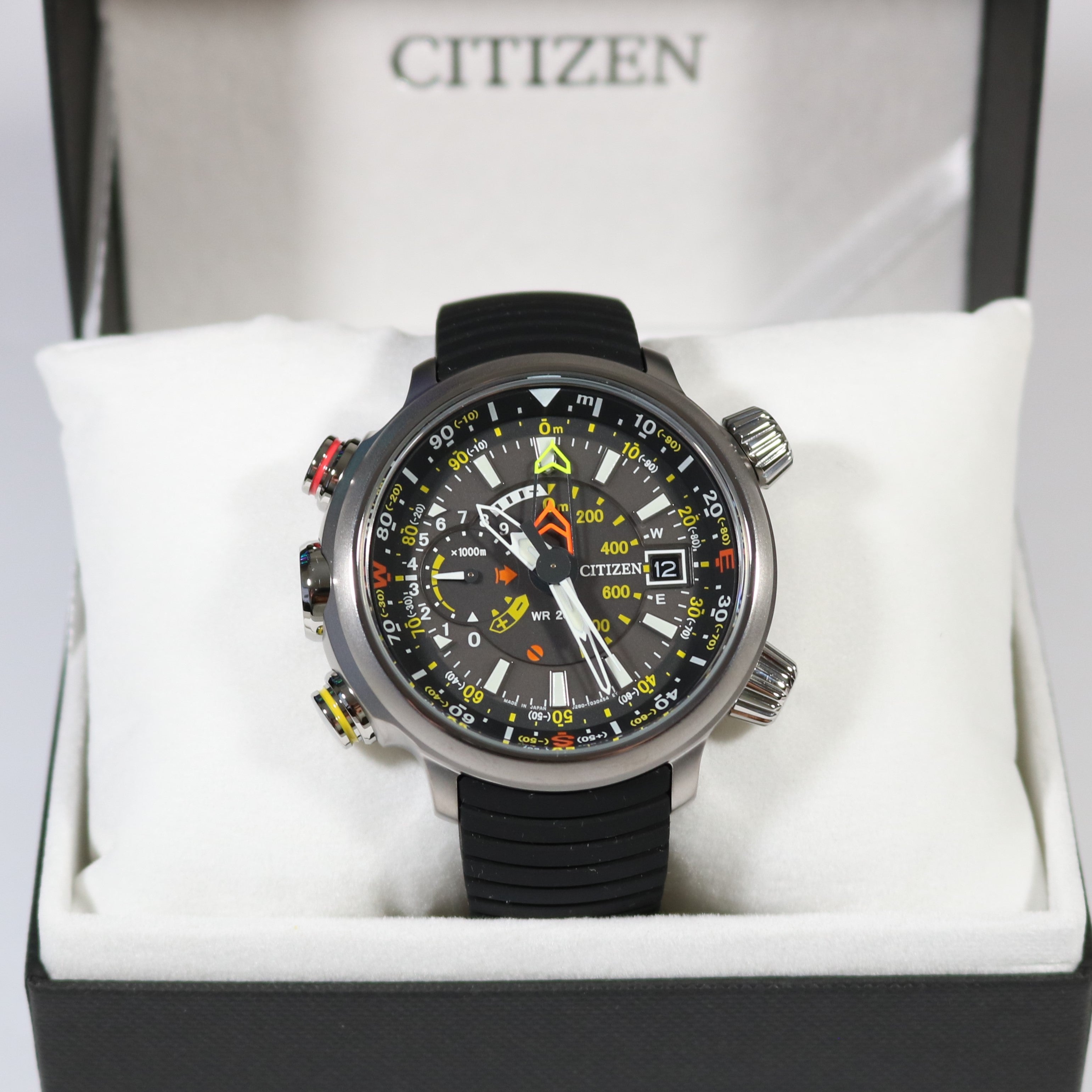 Citizen Men's Eco Drive Promaster Altichron Titanium Watch BN4021-02E - Chronobuy