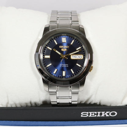 Seiko 5 Blue Dial Automatic Stainless Steel Men's Watch SNKK11J1