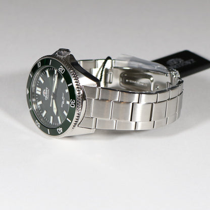 Orient Kanno Automatic Green Dial Men's Stainless Steel Watch RA-AA0914E19B