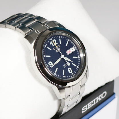 Seiko 5 Automatic Blue Dial Stainless Steel Men's Watch SNKE61K1