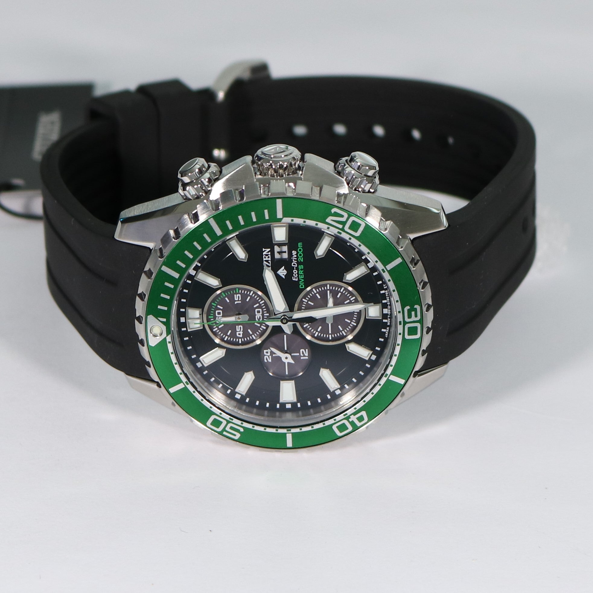 CITIZEN ECO DRIVE PROMASTER DIVERS CHRONOGRAPH WATCH CA0715-03E - Chronobuy