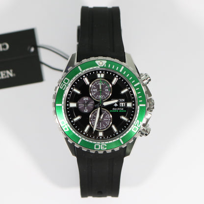 CITIZEN ECO DRIVE PROMASTER DIVERS CHRONOGRAPH WATCH CA0715-03E - Chronobuy