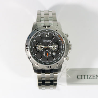 Citizen Quartz Stainless Steel Chronograph Men's Watch AN8101-51E - Chronobuy