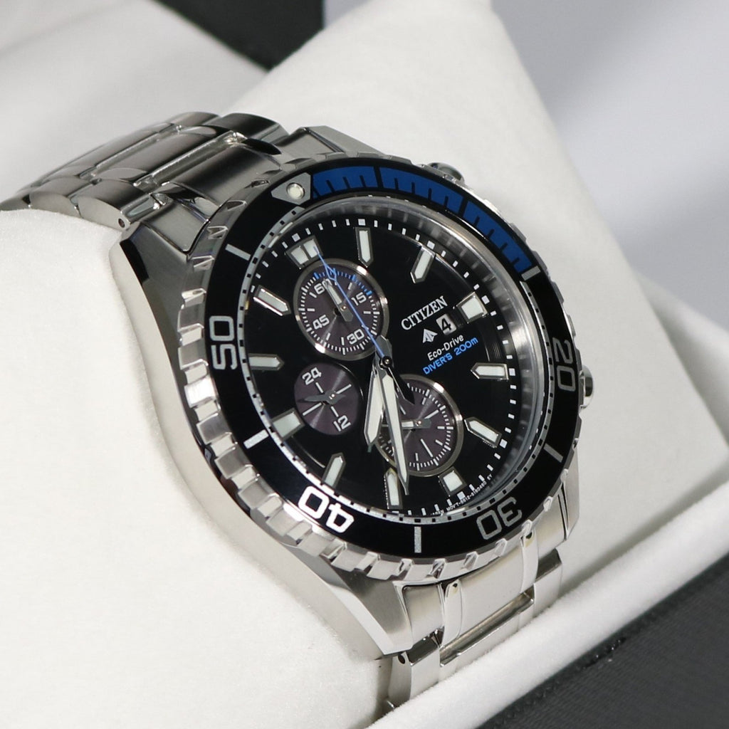 Citizen promaster eco drive 200m store diver chrono