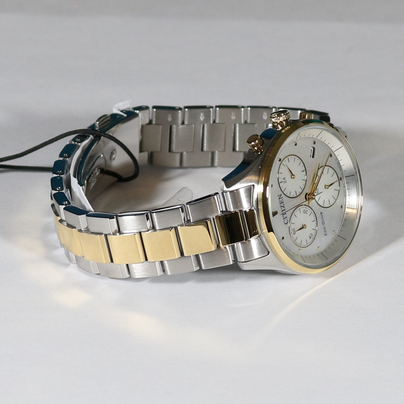 Citizen Eco-Drive Two Tone Mother Of Pearl Chandler Women's Watch
