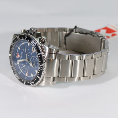 Swiss Eagle Sea Ranger Blue Dial Chronograph Watch SE-9005-33 - Chronobuy