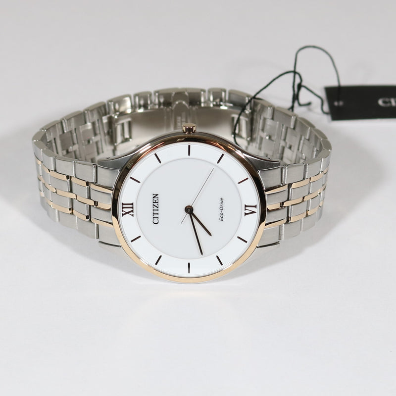 Citizen Unisex Stiletto Two Tone Bracelet Watch