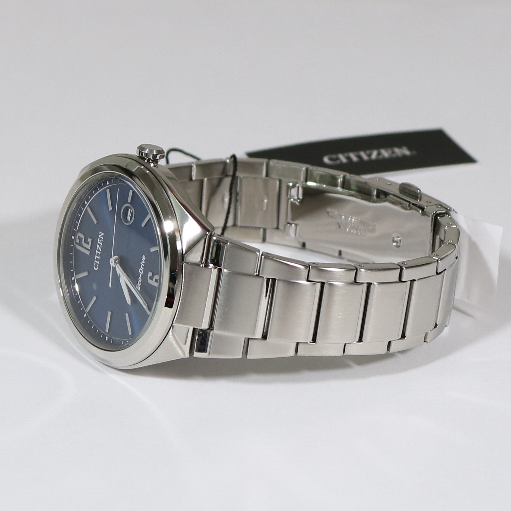 Citizen Eco Drive Blue Dial Stainless Steel Men's Watch AW1370-51L