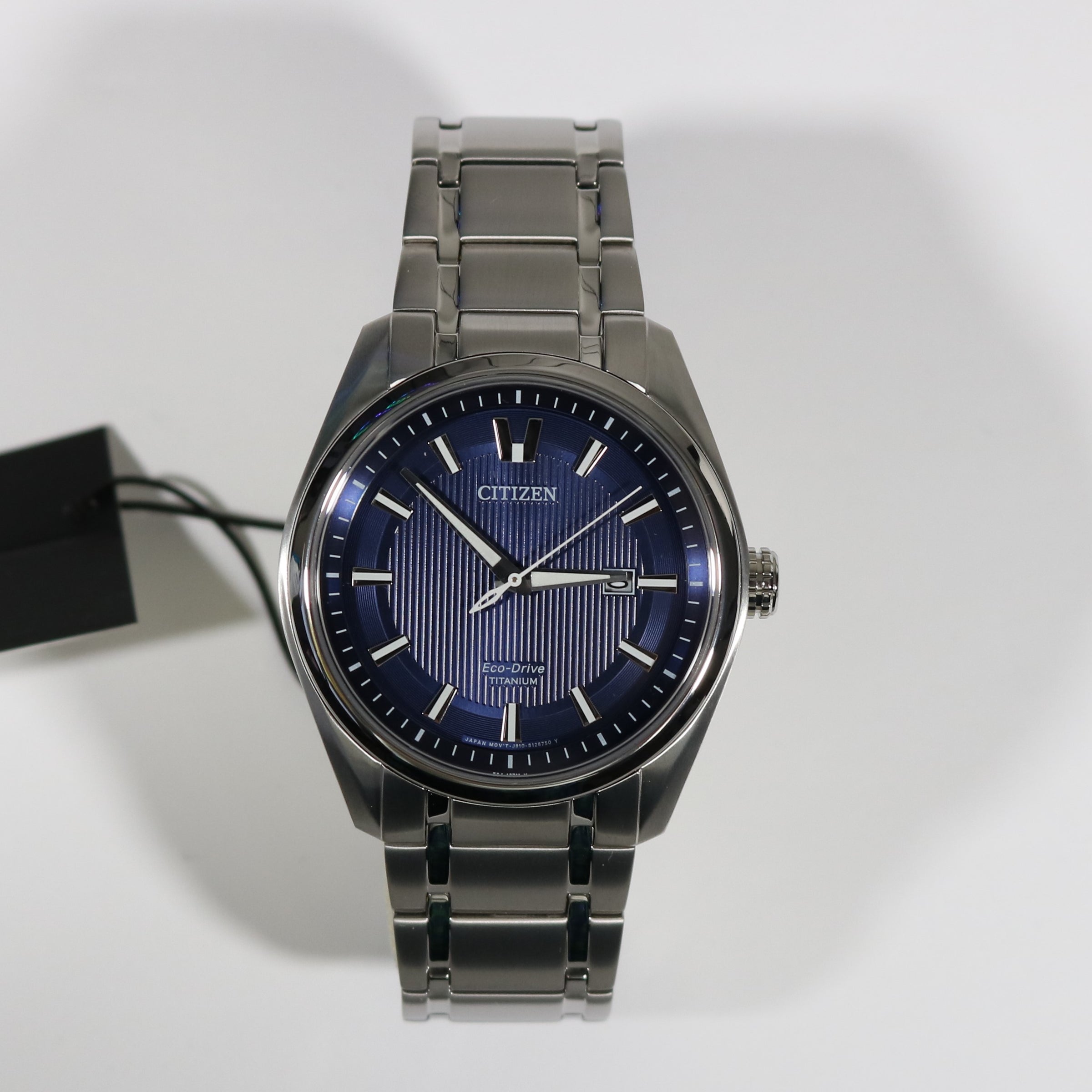 Citizen Eco Drive Titanium Blue Dress Chronobuy Men\'s – AW1240-57L Dial Watch