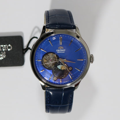 Orient Open Heart Automatic Blue Dial Men's Watch RA-AS0103A10B