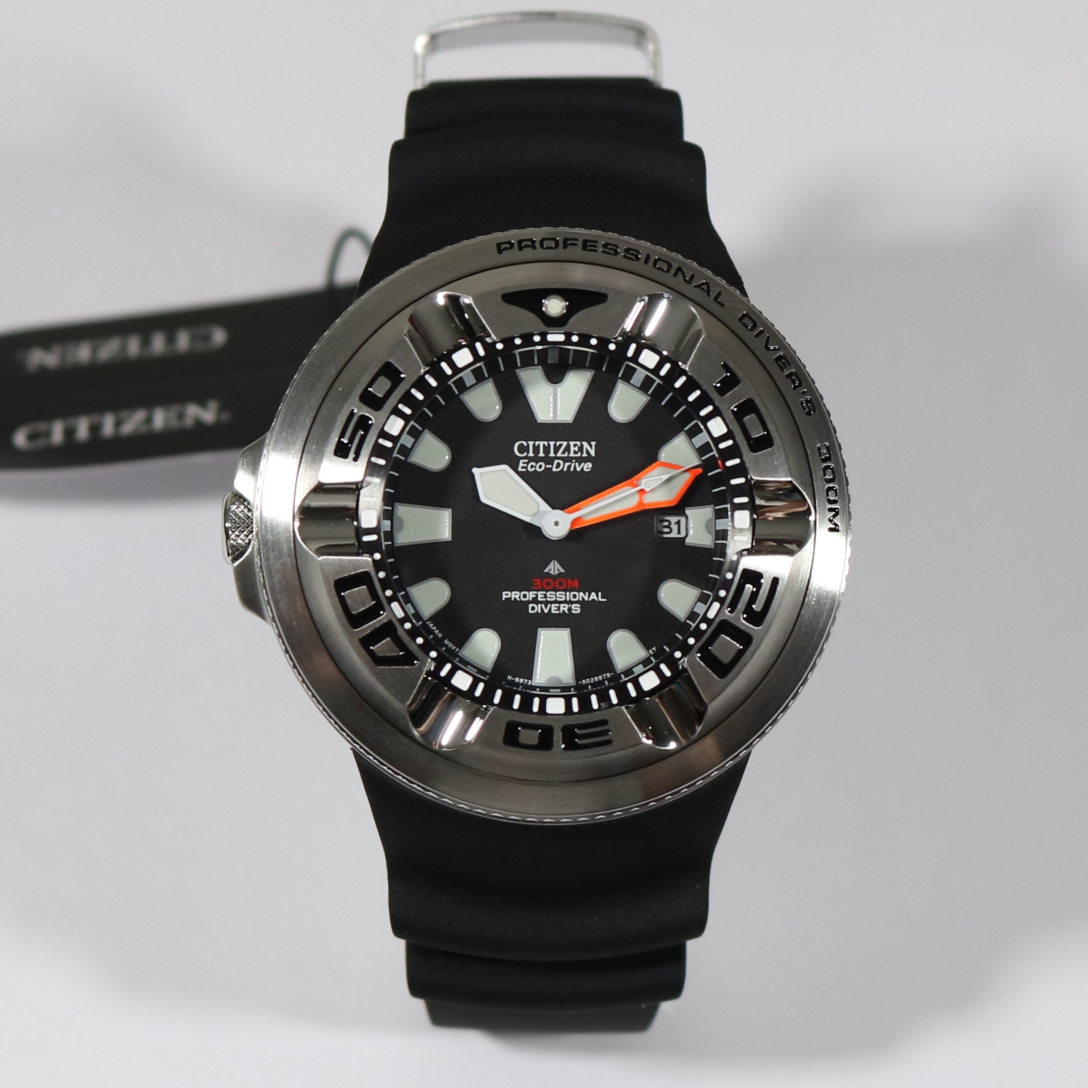 Citizen Eco-Drive Professional Diver Men's Black Dial Watch BJ8050-08E