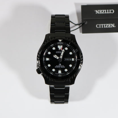 Citizen Promaster PVD Black Automatic Diver Men's Black Dial Watch NY0145-86E