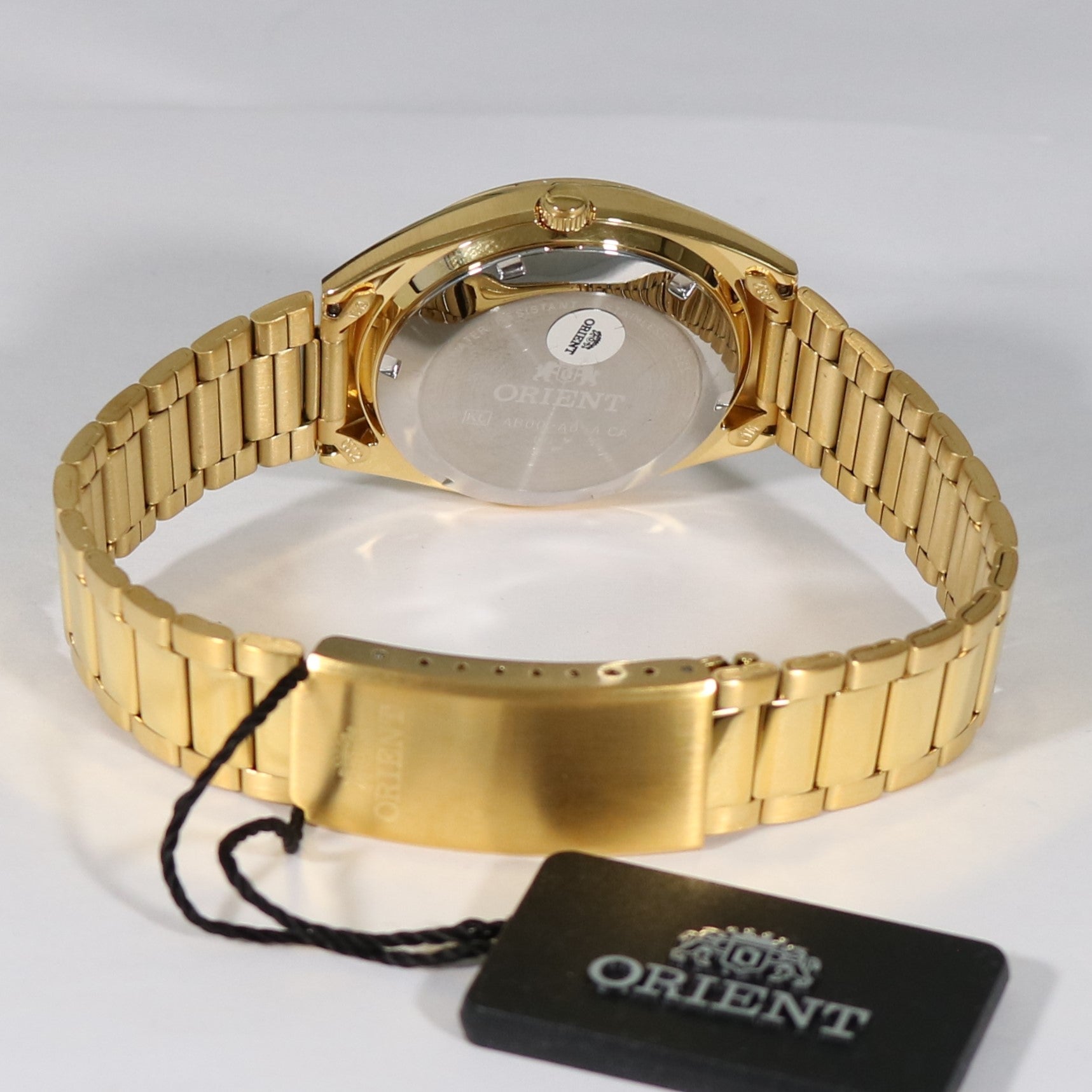 Orient Tristar 3 Star Gold Tone Automatic Watch FAB0000BC - Chronobuy