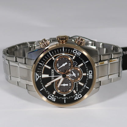 Citizen Eco Drive Men's Chronograph Black Dial Watch CA4336-85E - Chronobuy