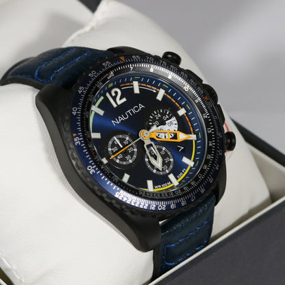 Nautica Men's Blue Dial Chronograph Watch NAI22507G - Chronobuy