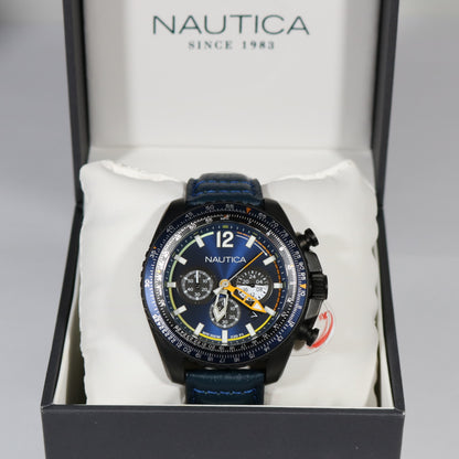 Nautica Men's Blue Dial Chronograph Watch NAI22507G - Chronobuy