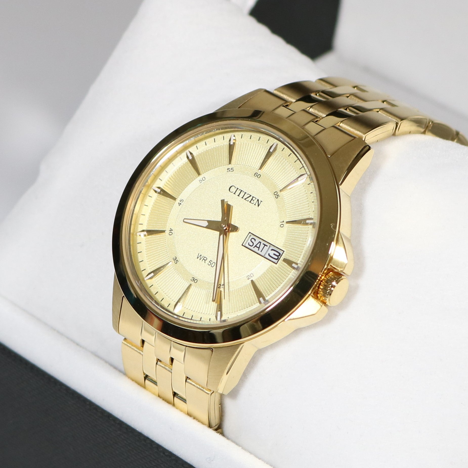 Citizen Men's Quartz Gold Tone Watch BF2013-56P - Chronobuy