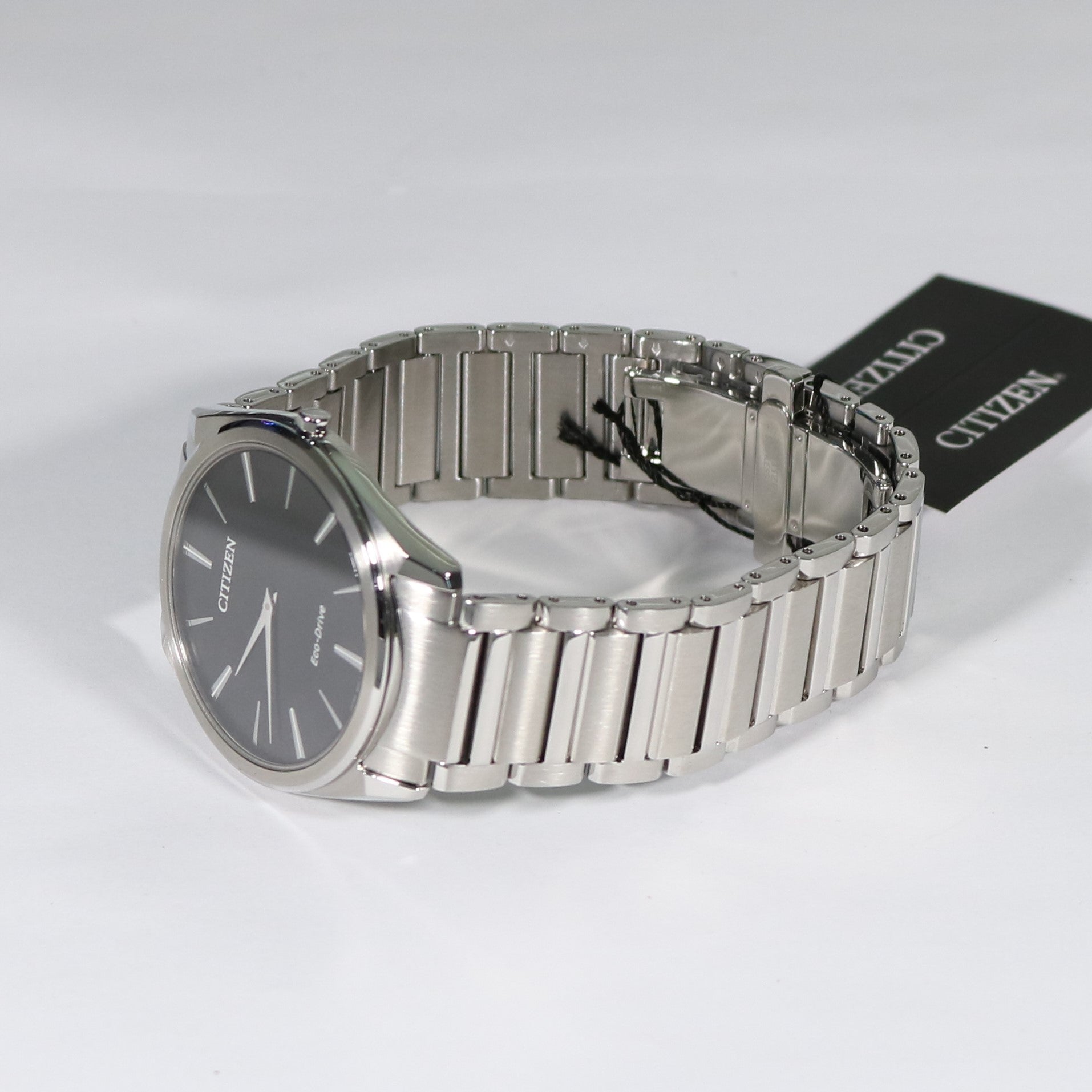 Citizen Eco Drive Stiletto Thin Men's Stainless Steel Watch AR3071-87E - Chronobuy