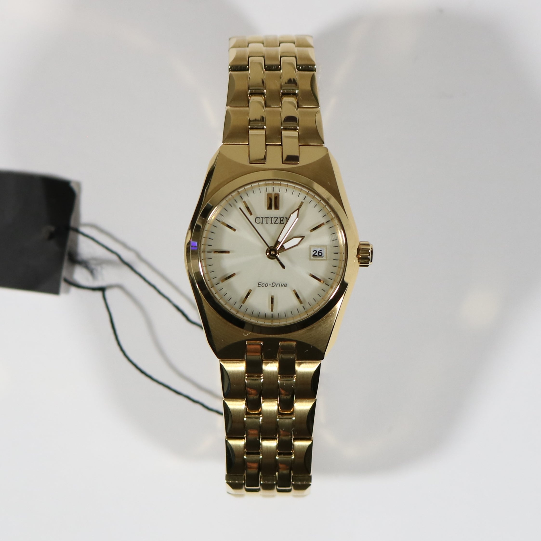 Citizen Eco-Drive Gold Tone Stainless Steel Women's Watch EW2292-67P