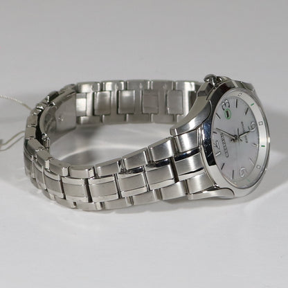 Citizen Eco-Drive Mother Of Pearl Stainless Steel Women's Watch EW1780-51A