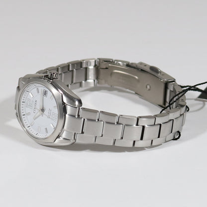 Citizen Eco-Drive Super Titanium White Dial Women's Watch EW2101-59B