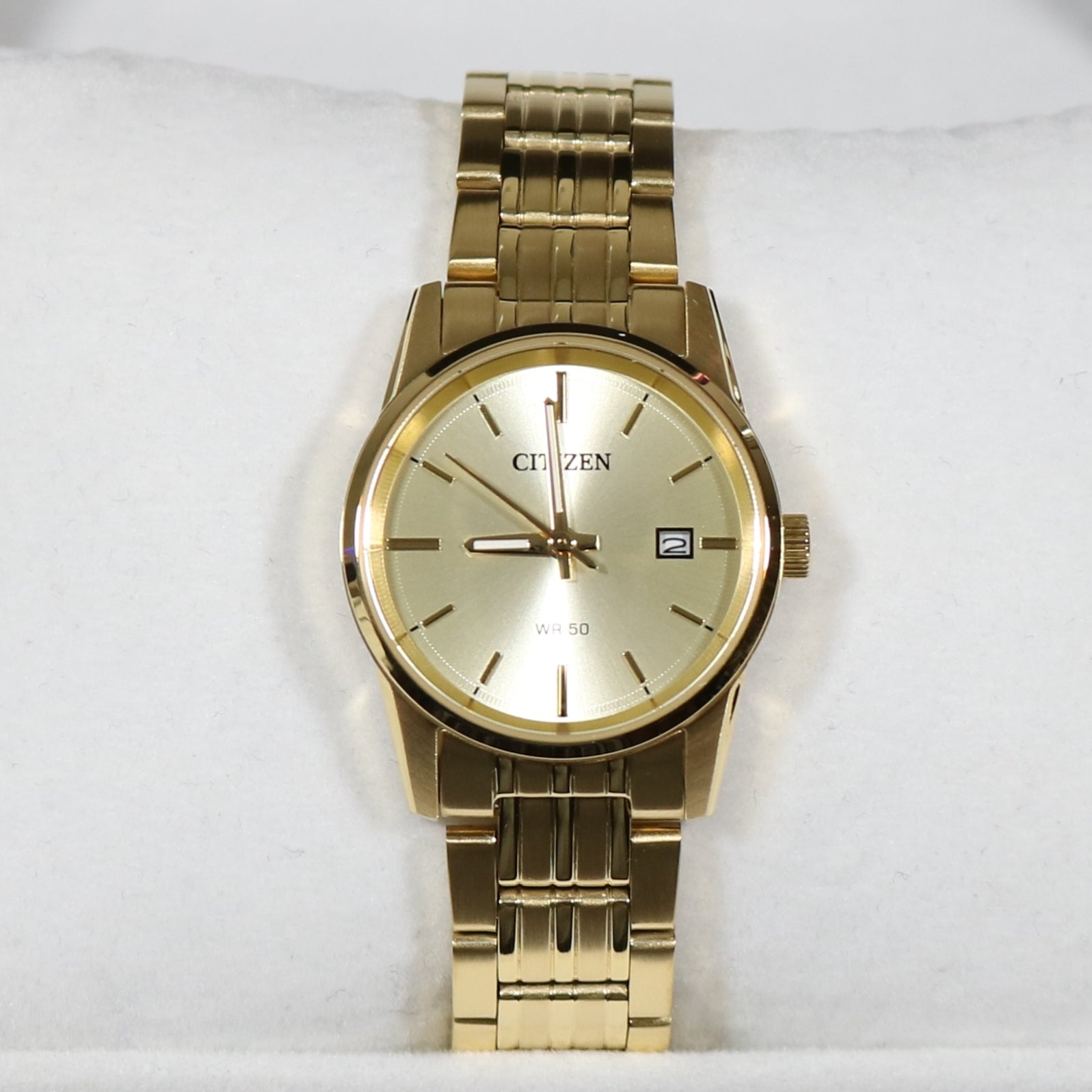 Citizen Quartz Gold Tone Stainless Steel Women's Watch EU6002-51P