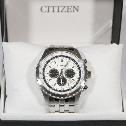 Citizen Quartz Chronograph Stainless Steel Men's Watch AN8060-57A - Chronobuy