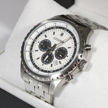 Citizen Quartz Chronograph Stainless Steel Men's Watch AN8060-57A - Chronobuy