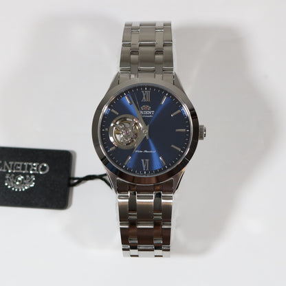 Orient Men's Open Heart Blue Dial Automatic Watch AG03001D